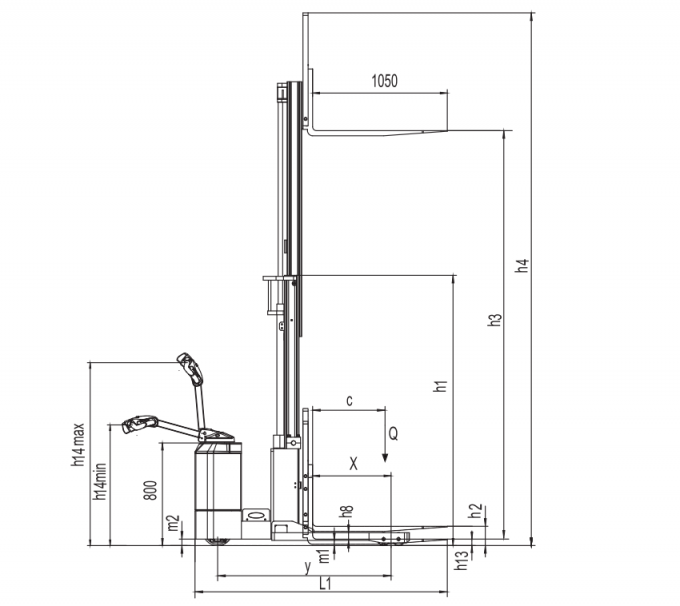 مكعب الكهربائية عالية الكفاءة 1.5 طن تحمل الحمل 10