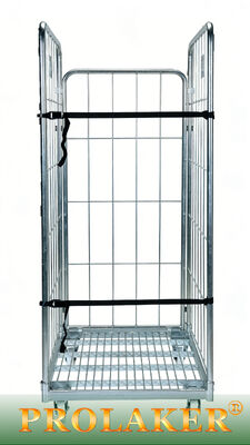 مستودع عملي محدد 3 جانبية قفص لفة الشريط المرن ثابت