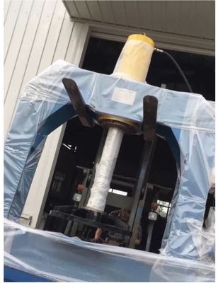 Powerful 120T TP120 Forklift Solid Tire Pressing Machine