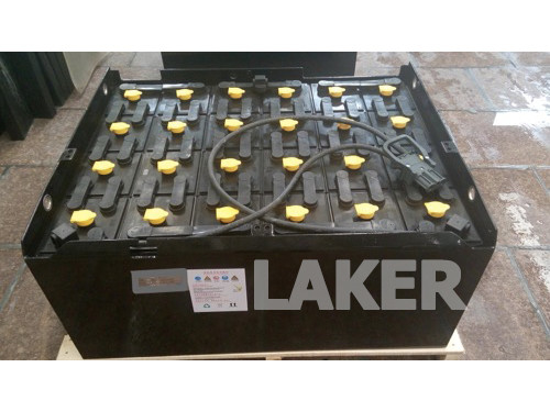 ربط المسمار معتمد من قبل CE 48V / 4PZS320 بطارية الجر لشركة Laker Forklift مناسبة لشاحنة هلي CQD15L-J2