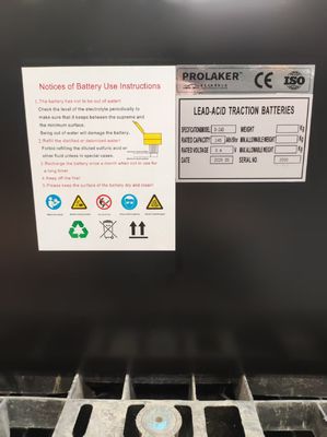 بطارية حمض الرصاص قابلة لإعادة الشحن 36V 245Ah مع شهادة CE