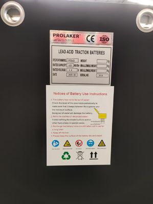 بطارية الجاذبية للشاحنات 48v 5PZS625 لـ Hyter R30XMS2