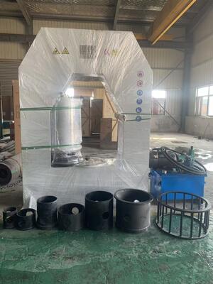 آلة تركيب / تفكيك الإطارات المصنوعة خصيصًا 500 طن آلة ضغط الإطارات الصلبة 11 كيلوواط 480 فولت مع محولات CHINT ومكابح ومواصلات