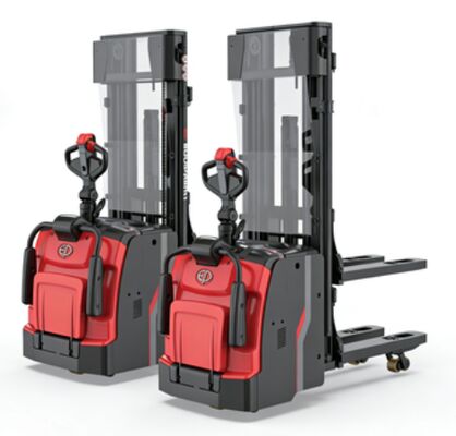 برنامج EP للطاقة الثقيلة لليتيوم أيون مع منصة قابلة للطي 1600kg RSL161 لتطبيقات متطلبة ونقل لمسافات طويلة مع بطارية 24V / 280Ah و 24V / 100A شاحن