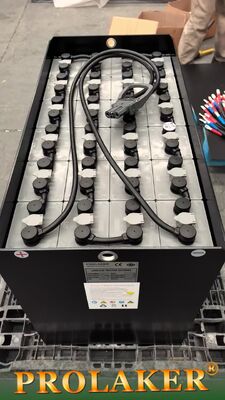 بطارية الشاحنة الكهربائية ذات الدورة العالية 48 فولت / 5PZS575 لشركة Hyster Forklift